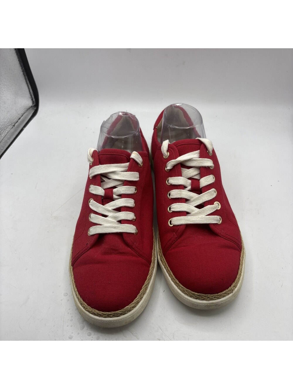 Women's VIONIC Oasis Poppy Canvas Sneaker Size 11 Comfort Shoe, Lace-Up - Picture 6 of 8
